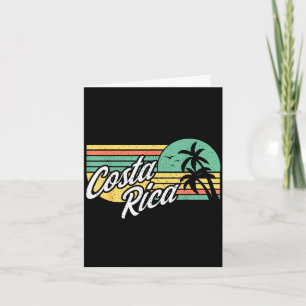 Costa Rica Mädchen Reise passende Costa Rica Urlau Karte