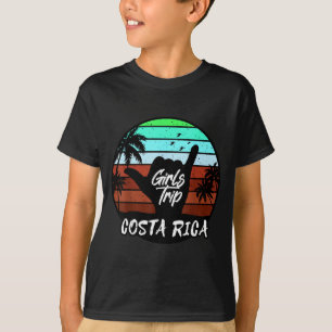 Costa Rica Mädchen-Trip passende Urlaub  T-Shirt