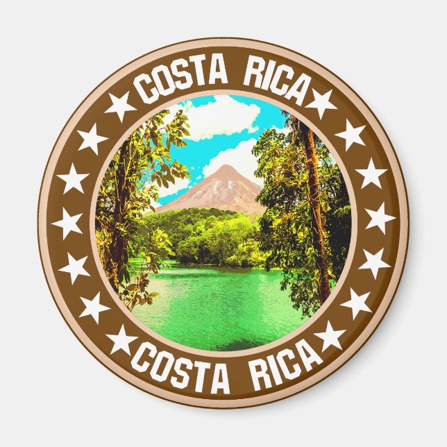 Costa Rica Magnet (Vorne)