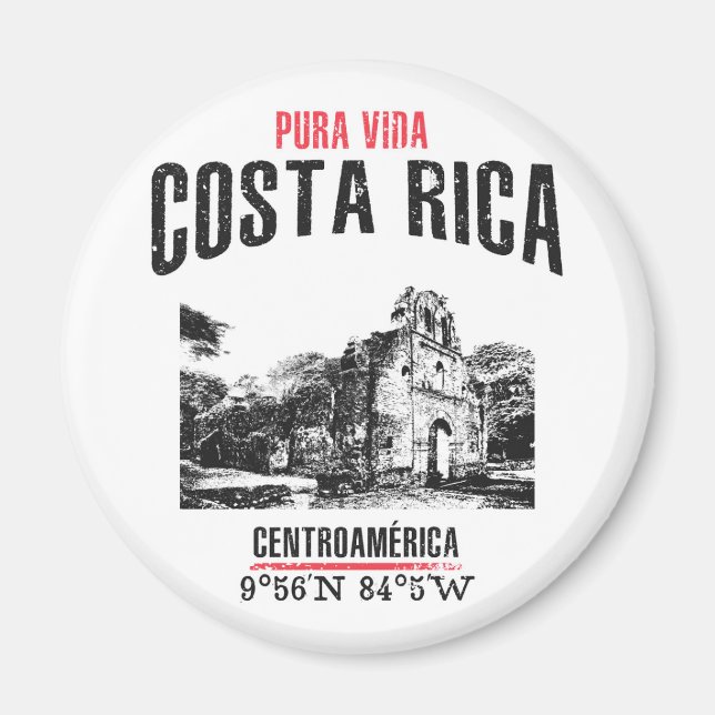 Costa Rica Magnet (Vorne)