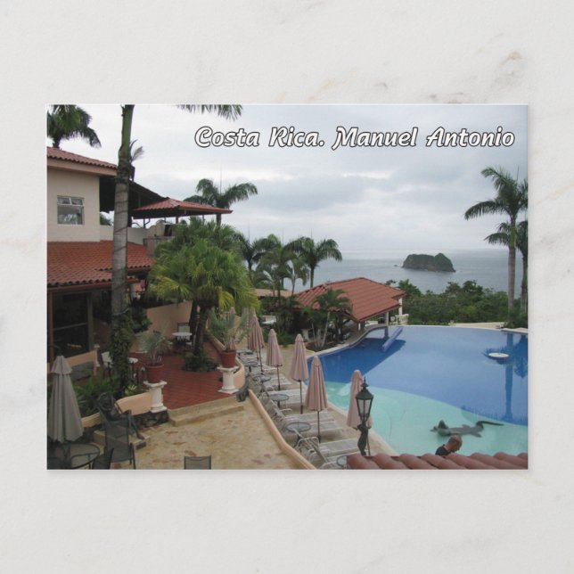 Costa Rica. Manuel Antonio Postkarte (Vorderseite)