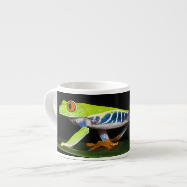 Costa Rica, mit Augen Baumfrosch (Agalychnis) Espressotasse (Vorderseite Links)