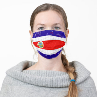 Costa Rica Mund-Nasen-Maske Aus Stoff