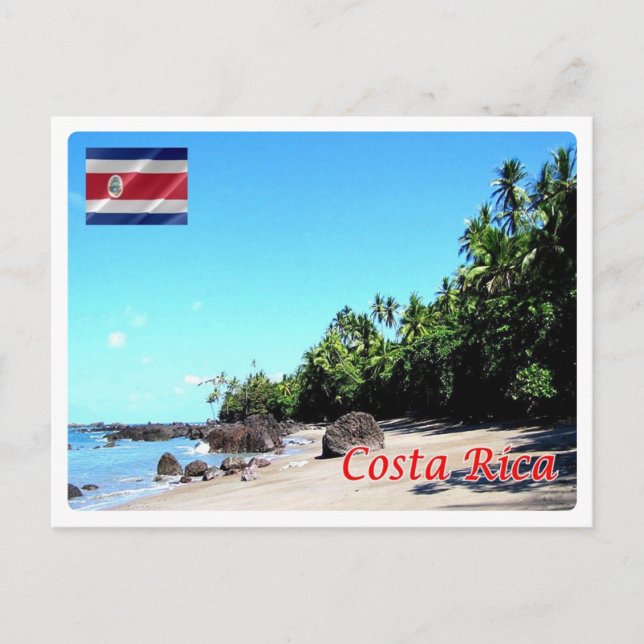 Costa Rica - Nationalpark Corcovado - Postkarte (Vorderseite)