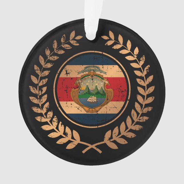 Costa Rica Ornament (Vorderseite)