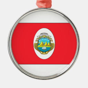 Costa Rica Ornament Aus Metall