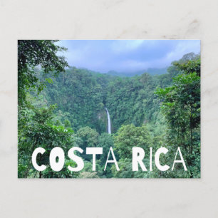 Costa Rica Overlook Fotografie Postkarte