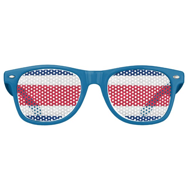 Costa Rica Partybrille (Vorderseite)