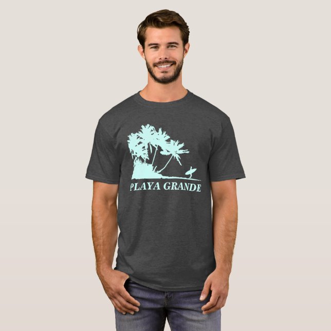 Costa Rica Playa Grande Surfing Souvenir  T-Shirt (Vorne ganz)