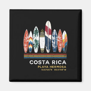 Costa Rica Playa Hermosa Surfen  Magnet