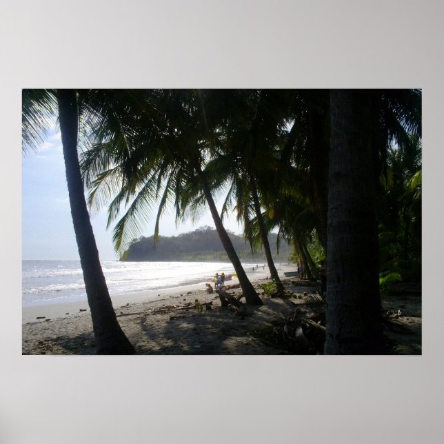 Costa Rica Playa Samara Poster (Vorne)