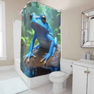 Costa Rica Poison Dart Grenouille rideaux douche