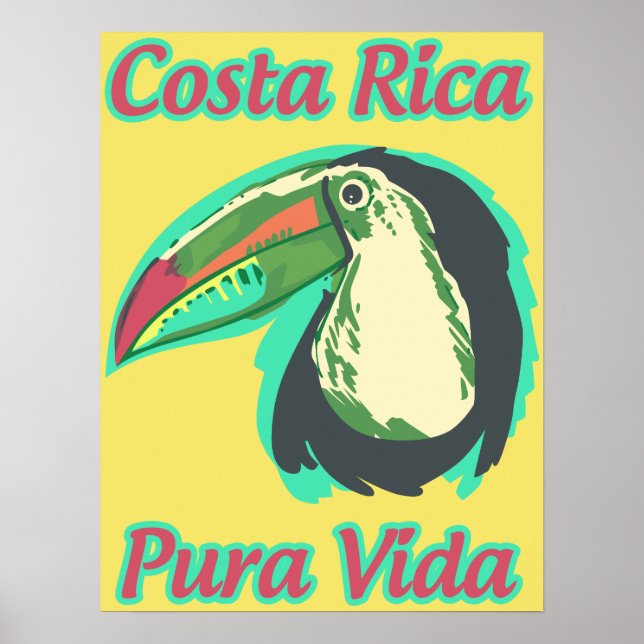 Costa Rica Poster (Vorne)