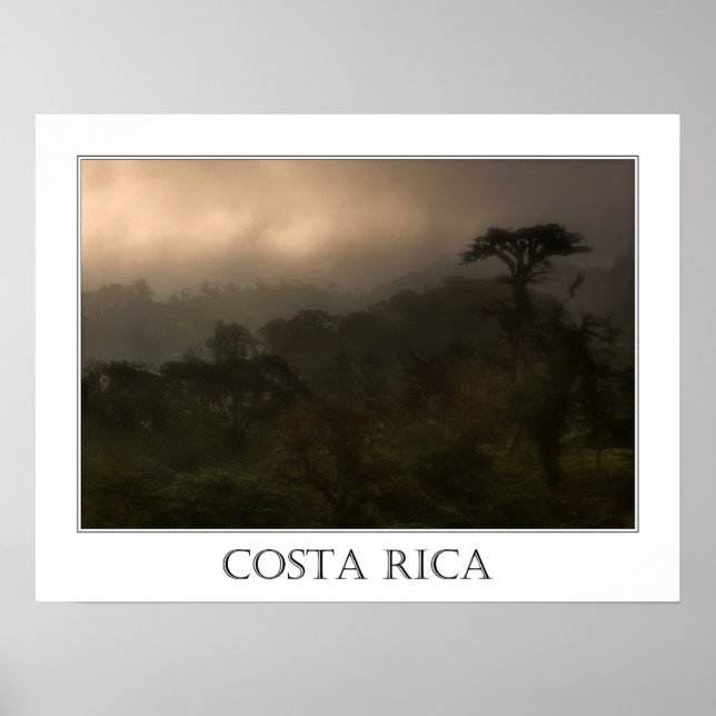 Costa Rica Poster (Vorne)