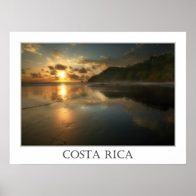 Costa Rica Poster (Vorne)