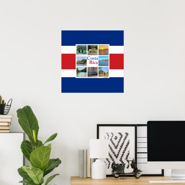 Costa Rica Poster (Heimbüro)