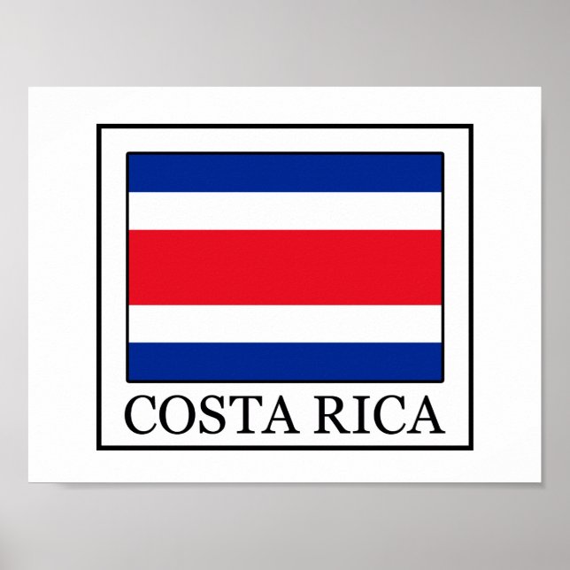 Costa Rica Poster (Vorne)