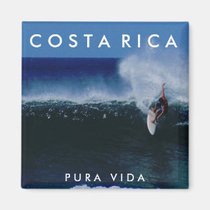 Costa Rica Pura Vida Surf Magnet