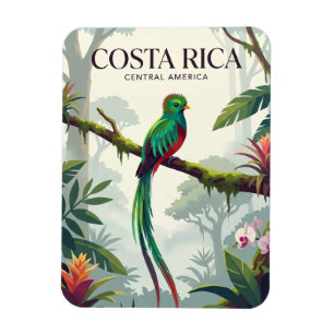 Costa Rica Regenwälder Costa Rica Magnet