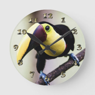 Costa Rica Runde Wanduhr