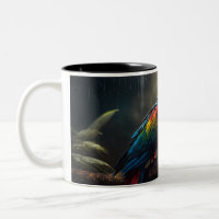 Costa Rica Scarlet Macaw Tasse: Tropenkaffee Bliss