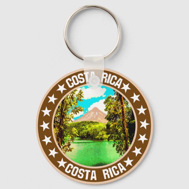 Costa Rica Schlüsselanhänger (Rückseite)