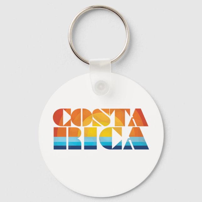 Costa Rica Schlüsselanhänger (Vorderseite)