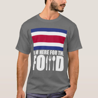 Costa Rica Souvenir Essen Reise Mädchen T-Shirt