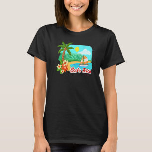 Costa Rica Souvenir für Männer 5 T-Shirt