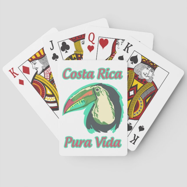 Costa Rica Spielkarten (Rückseite)