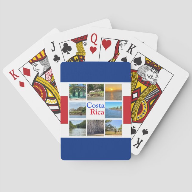 Costa Rica Spielkarten (Rückseite)