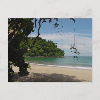 Costa Rica-Strand-Paradies Postkarte