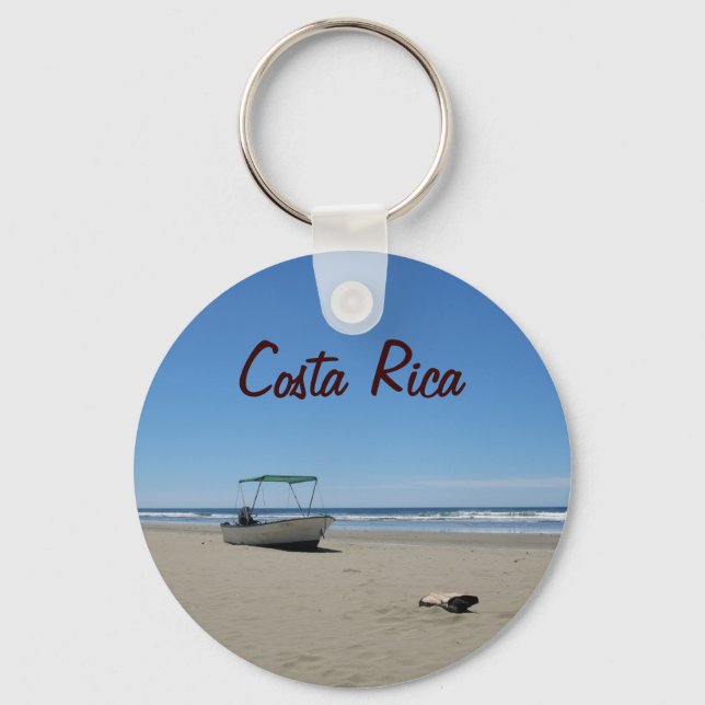 Costa Rica Strand Schlüsselanhänger (Vorderseite)