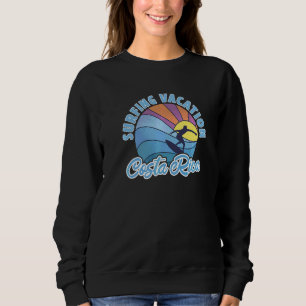 Costa Rica Surfferien Sweatshirt