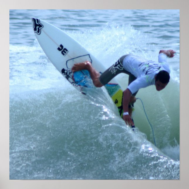 Costa Rica Surfing Poster (Vorne)