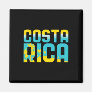 Costa Rica T-Shirt Urlaub Souvenir Reise Geschenk Magnet
