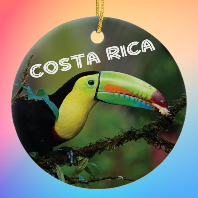 Costa Rica Toucan Keramik Ornament (Von Creator hochgeladen)