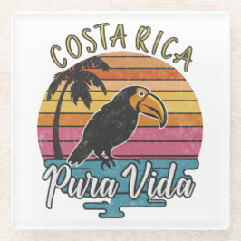 Costa Rica Toucans, Pura Vida Glasuntersetzer