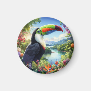 Costa Rica Toucans, Pura Vida Magnet