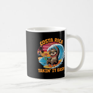 Costa Rica Vida Surfer Take It Easy Costa Rica Fau Kaffeetasse