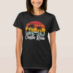 Costa Rica Vintag Vacation Beach Ocean Summer Cos T-Shirt