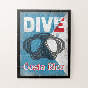 Costa Rica Vintage Tauchmaske