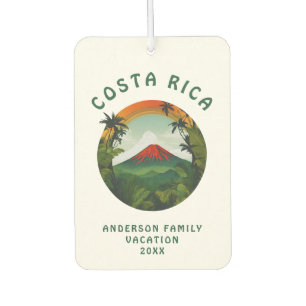 Costa Rica Vulkan Air Freshener Autolufterfrischer