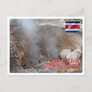 Costa Rica - Vulkan Rincòn - Postkarte