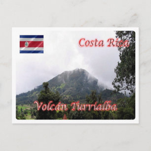 Costa Rica - Vulkan Turrialba - Postkarte