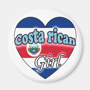 Costa Rican Girl Magnet