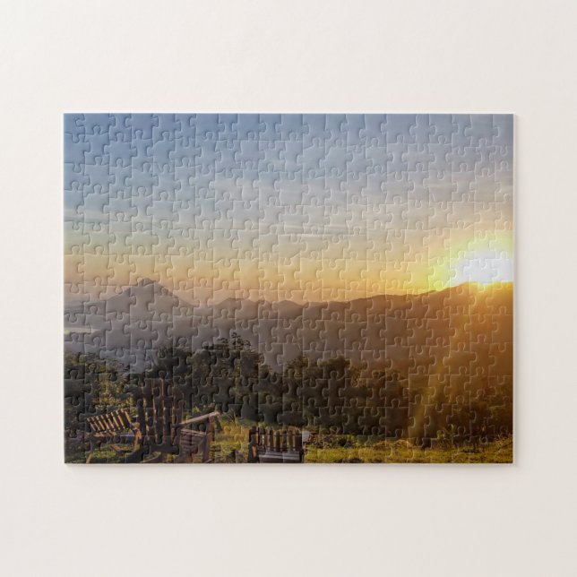 Costa Rican Sunrise Puzzle (Horizontal)