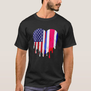 Costa Ricaner Patriot Grown Country Melting T-Shirt