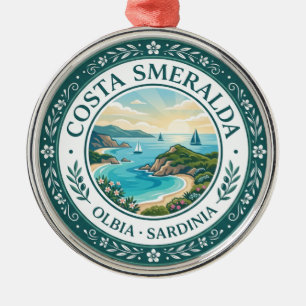 Costa Smeralda Italien Ornament Aus Metall