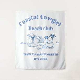 Costal Cowgirl letzte Toast Bachelorette Wandteppich